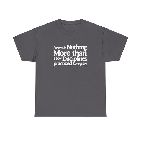 "Daily Practice" - Minimalist Inspirational Graphic Tee