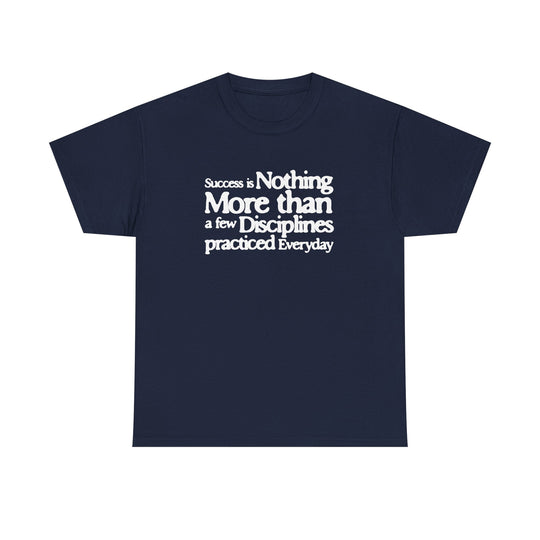 "Daily Practice" - Minimalist Inspirational Graphic Tee