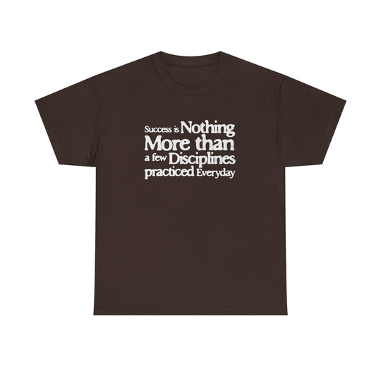 "Daily Practice" - Minimalist Inspirational Graphic Tee