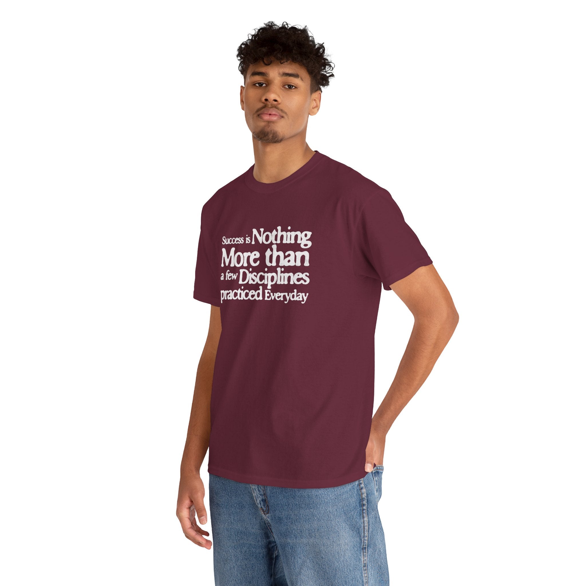 "Daily Practice" - Minimalist Inspirational Graphic Tee