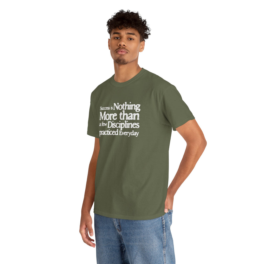 "Daily Practice" - Minimalist Inspirational Graphic Tee