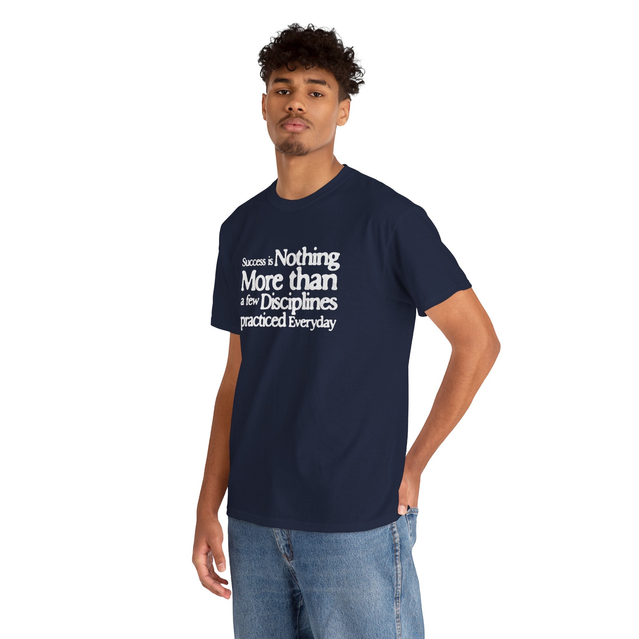 "Daily Practice" - Minimalist Inspirational Graphic Tee