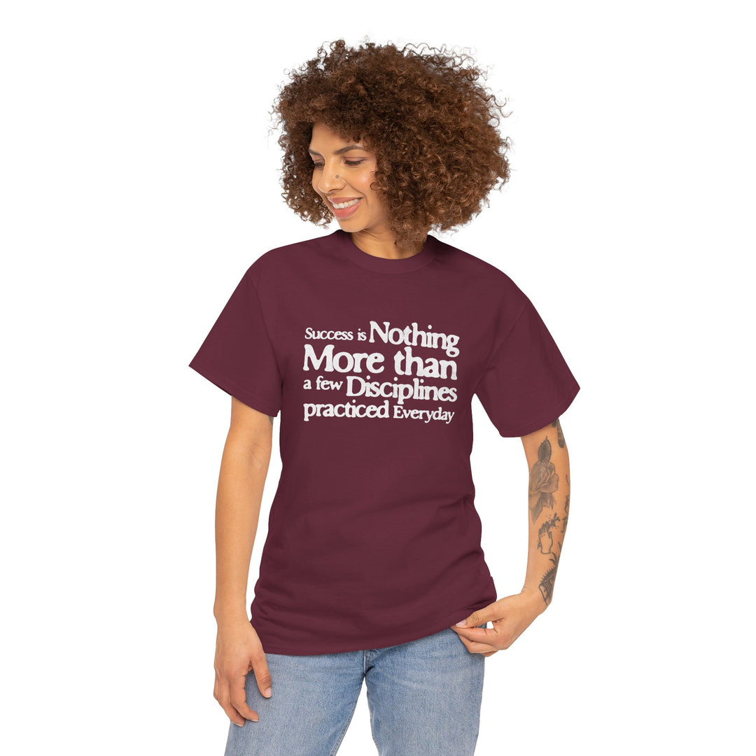 "Daily Practice" - Minimalist Inspirational Graphic Tee