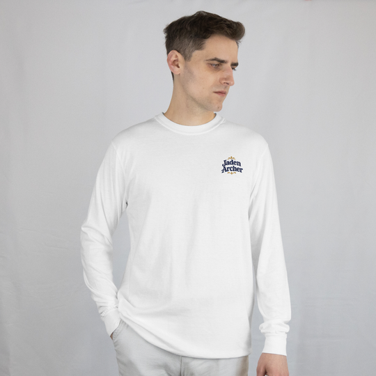 Embroidered Heavy Blend™ Crewneck Sweatshirt (Left chest) — Personalizable (M)