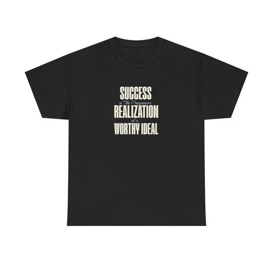 "Definition of Success" - Minimalist Inspirational Graphic Tee
