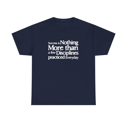 "Daily Practice" - Minimalist Inspirational Graphic Tee
