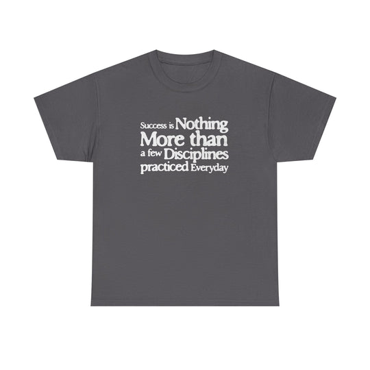 "Daily Practice" - Minimalist Inspirational Graphic Tee