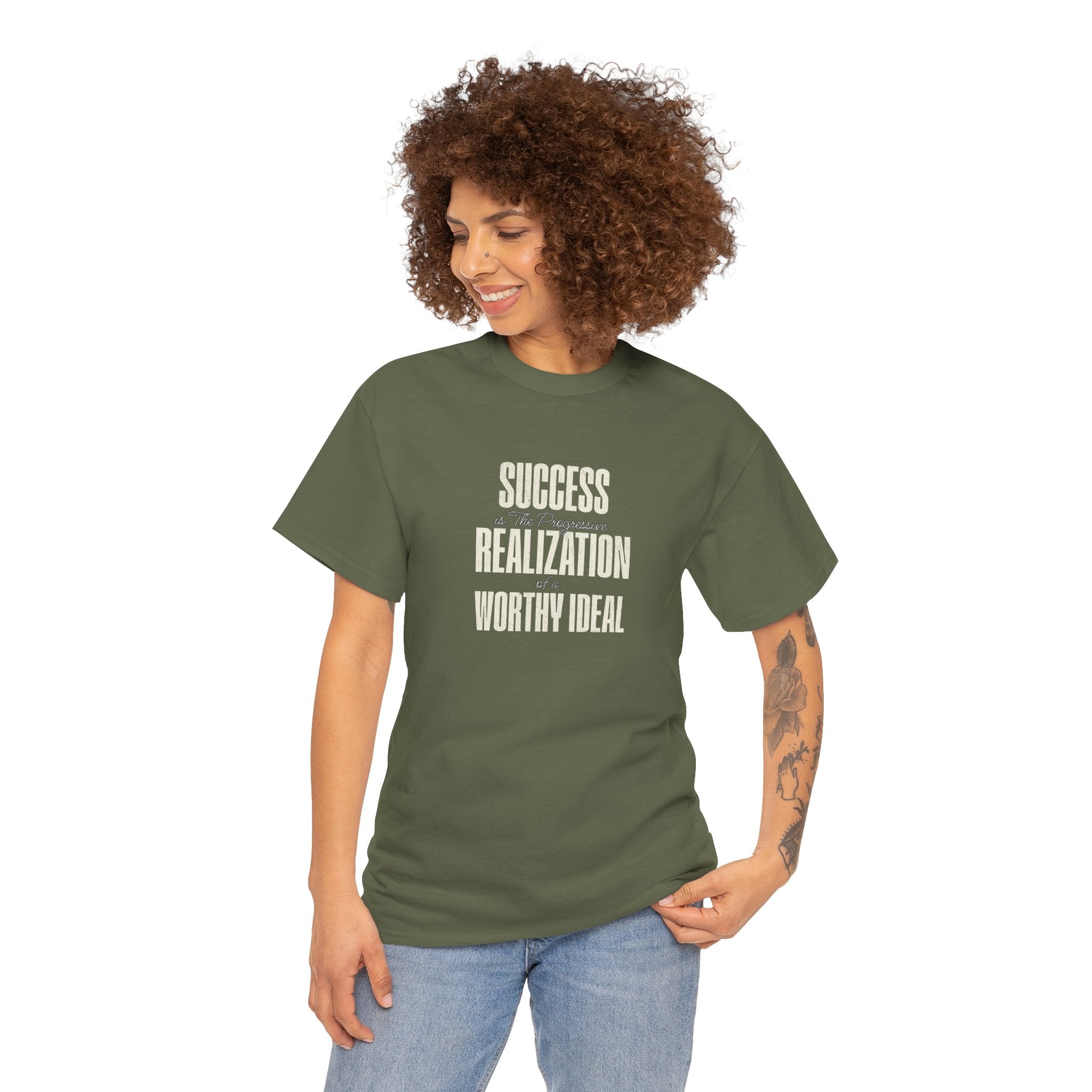 "Definition of Success" - Minimalist Inspirational Graphic Tee