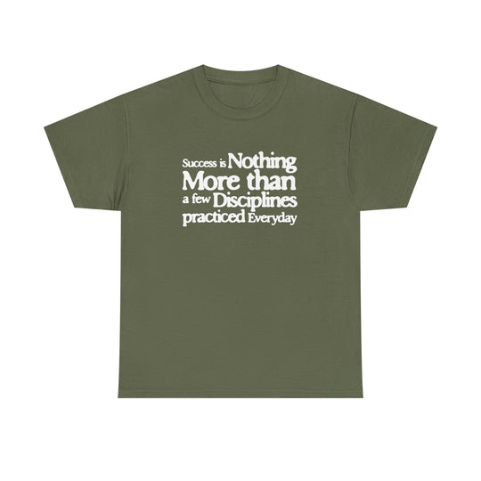 "Daily Practice" - Minimalist Inspirational Graphic Tee