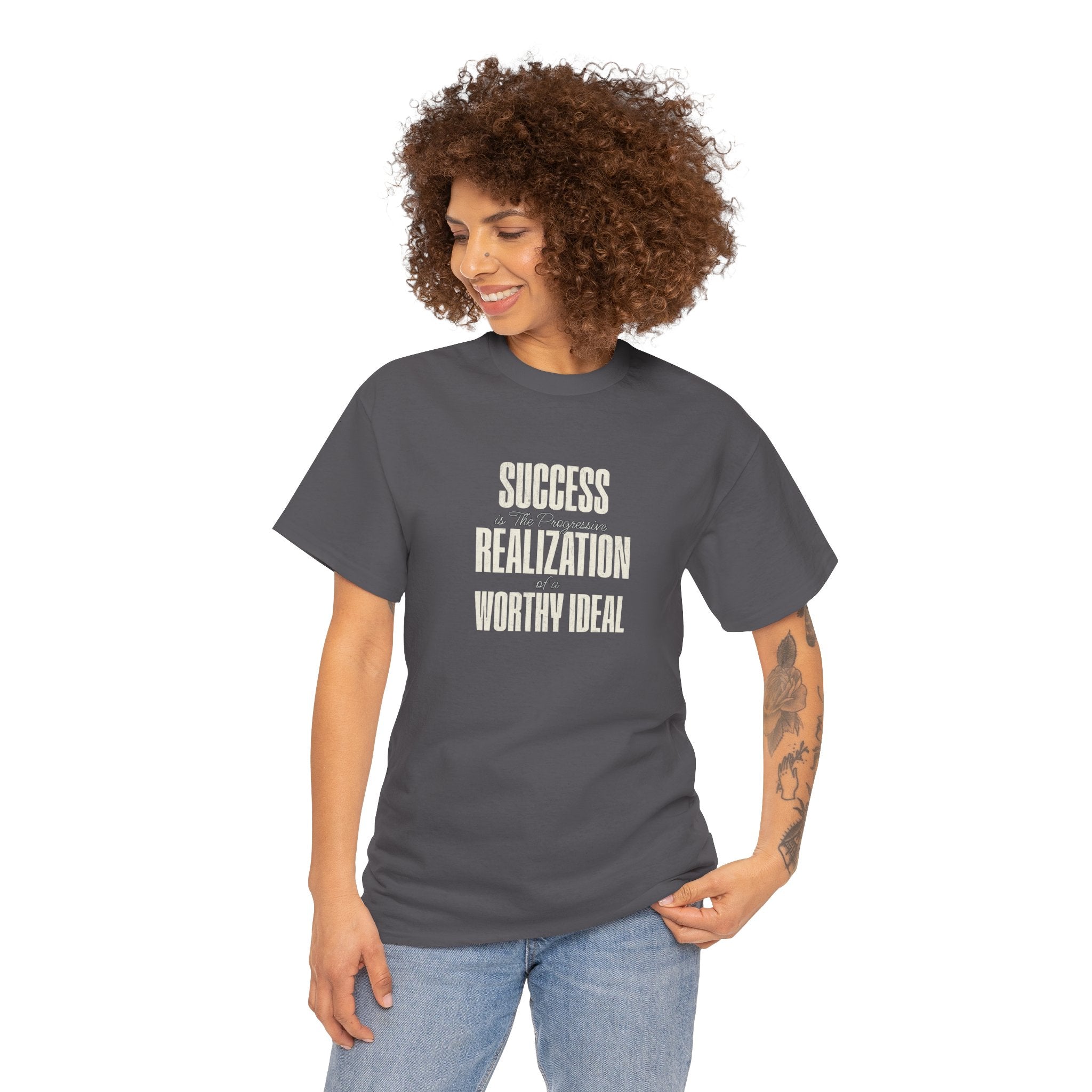 "Definition of Success" - Minimalist Inspirational Graphic Tee