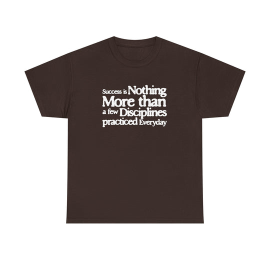 "Daily Practice" - Minimalist Inspirational Graphic Tee